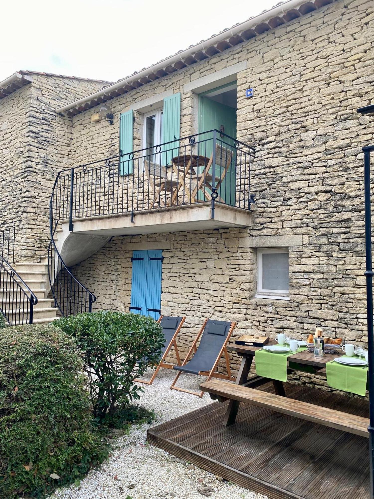Cigale de Gordes Apartment Exterior foto