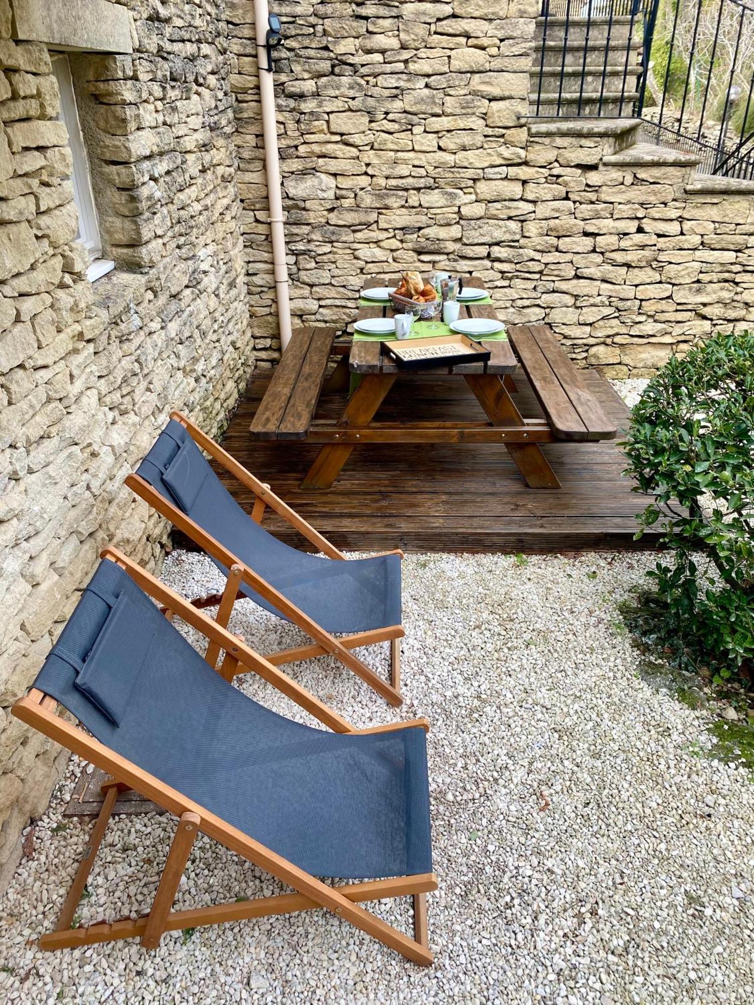 Cigale de Gordes Apartment Exterior foto