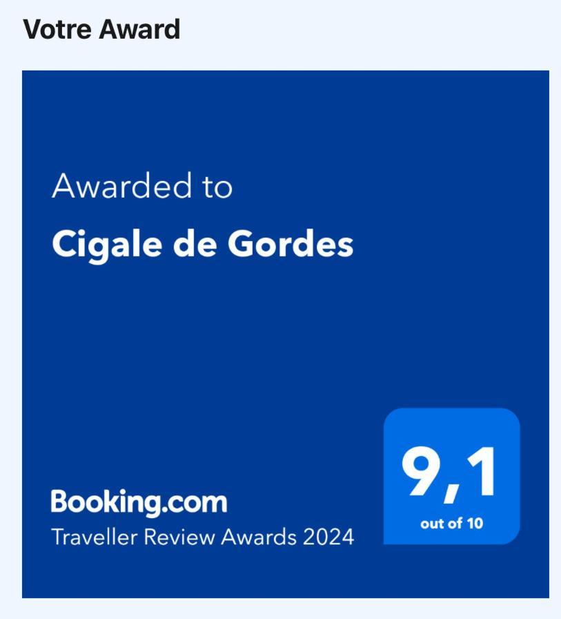 Cigale de Gordes Apartment Exterior foto